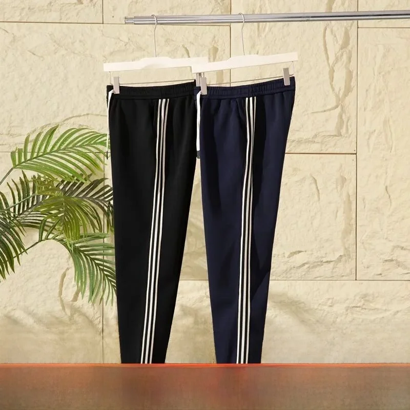 

Теплые мужские и женские зимние спортивные штаны из норки и бархата, повседневные прямые брюки для интерьера, осень-зима