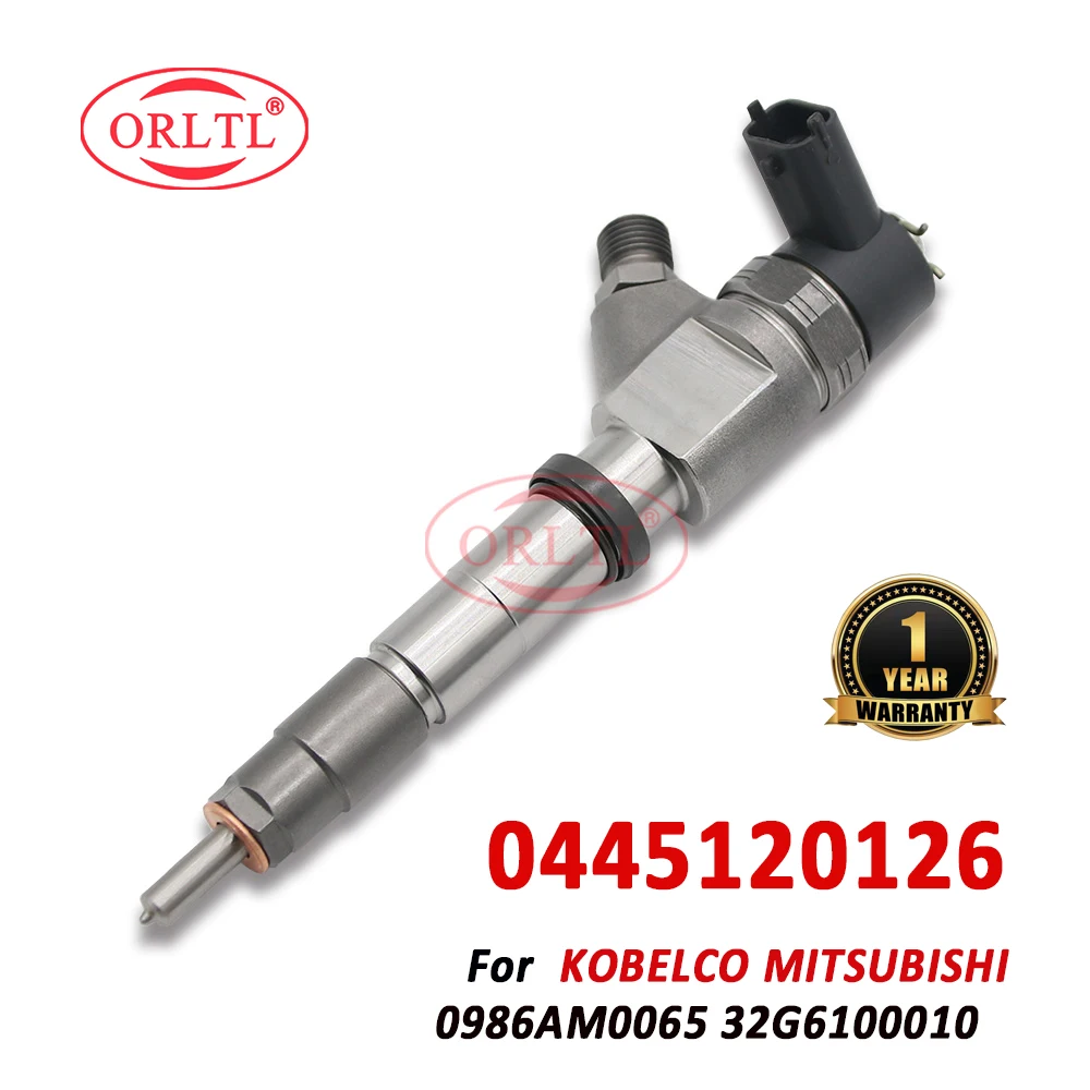 

0445120126 New Diesel Fuel Injector Nozzle 0 445 120 126 for Mitsubishi D04FR Kobelco SK140-8 SK200-8 ORLTL