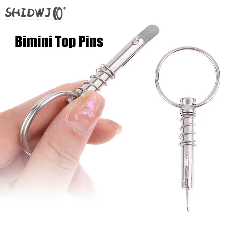 

5 мм Морской сорт 316 быстросъемный штифт из нержавеющей стали для лодки, Bimini, Верхний шарнир для палубы, морская аппаратная лодка