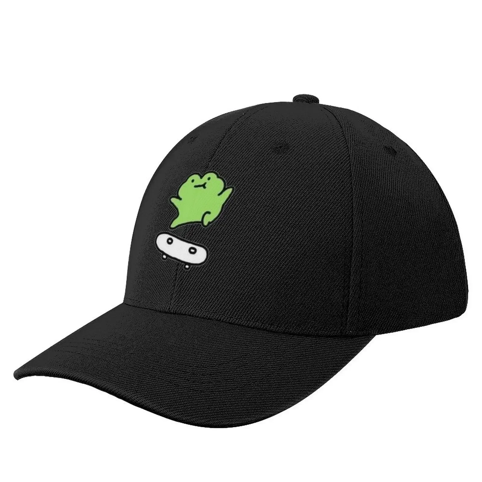 Skateboarding Frog Baseball Cap Golf Horse Hat For Women Men's