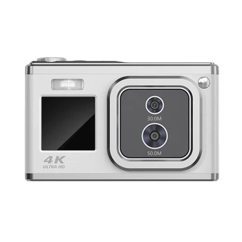 Auto Focus Digital Camera 2.88 inch 4K 50MP Optical Zoom Video Camera Photo Camera Gifts for Students Easy Install