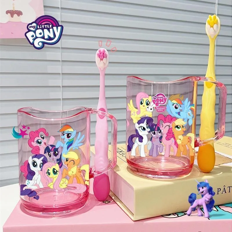 My Little Pony Twilight Sparkle Toothbrush Cup Cute Thickened Acrylic Cartoon Style Rainbow Mouthwash Kids Cup Girls Gifts