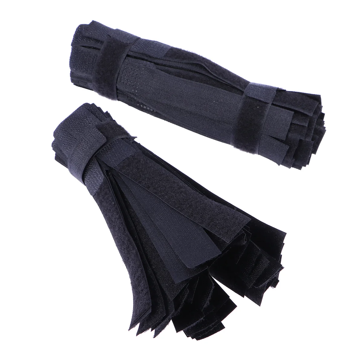 100 قطعة منظم الكابلات النايلون الأشرطة الحبل حارس سماعة USB إدارة الأسلاك للسفر العمل المنزل كابل المجمع