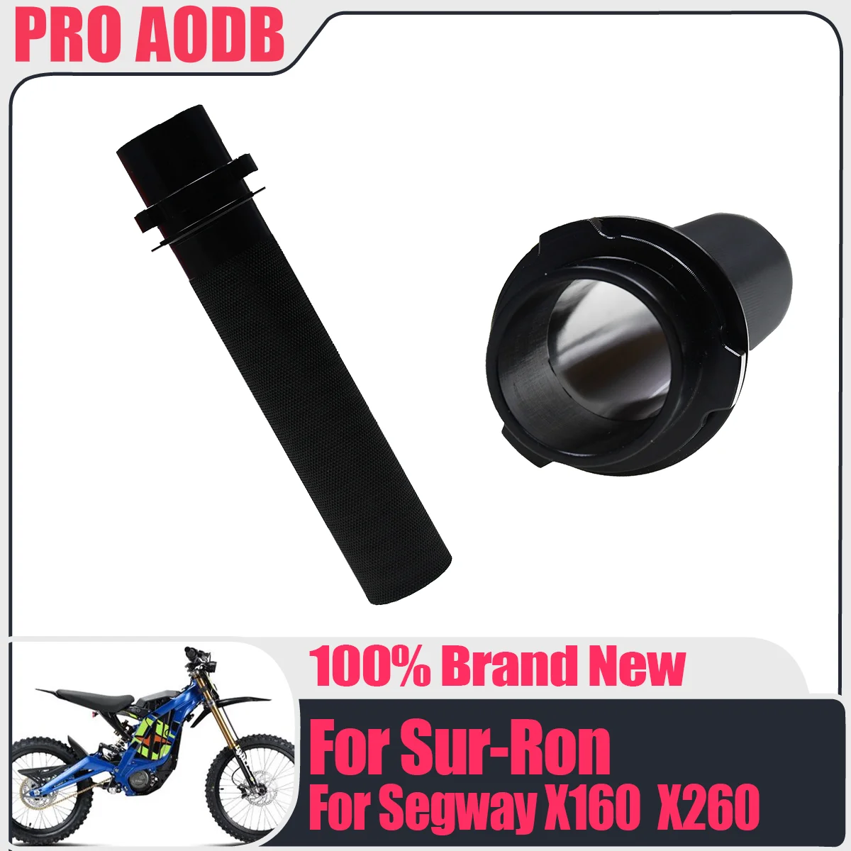 

For Surron Light Bee X S L1E Throttle Grip Handlebar Motorcycle Throttle Tube Handle Twist Grip Accelerator For Segway X260 X160