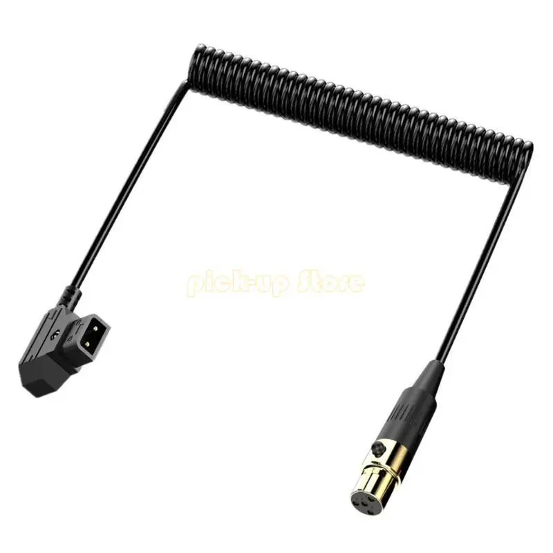 

Q5WA Универсальность D Нажмите на мини -XLR4PIN Женский шнур питания, совместимый с профессиональными камерами Достоверная