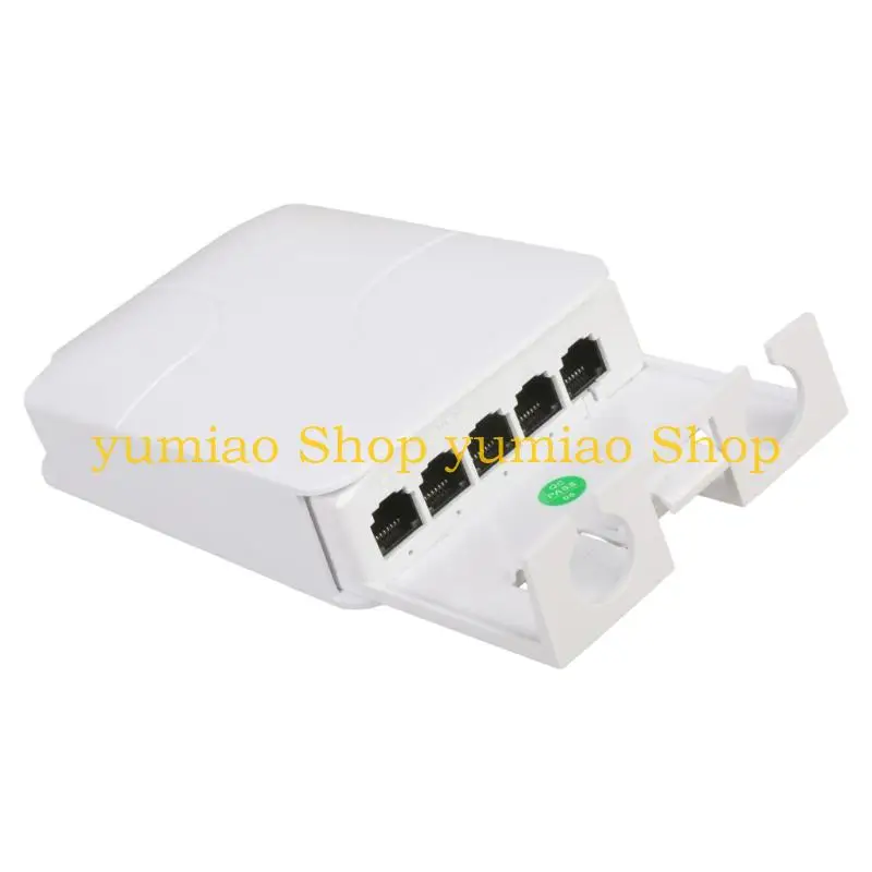 587B 5 Port Waterproof POE Extender 4 Port Repeaters 100/1000Mbps Outdoor Networking