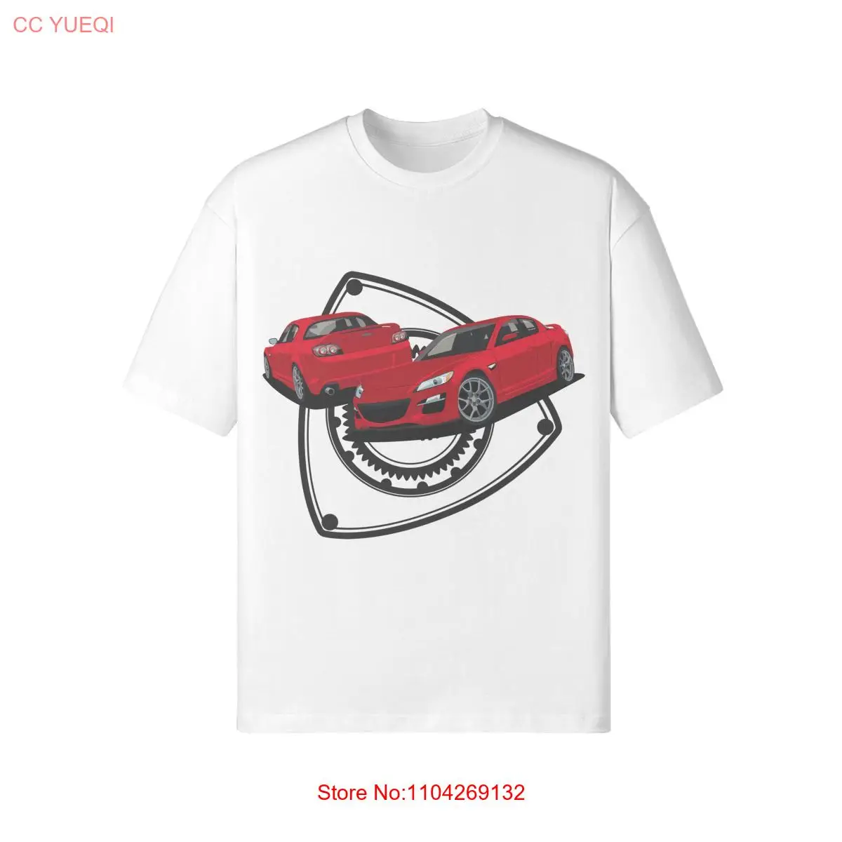 rx8 Vintage T Shirt Rotary engine 13b Retro 90's JDM Fans Homage For Women and Men long or short sleeves