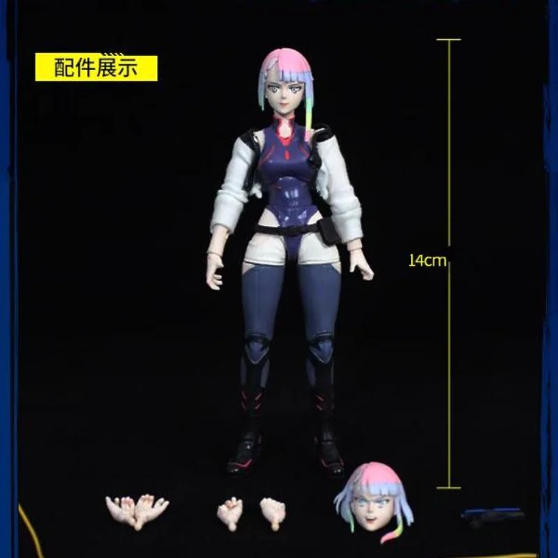 JADA Cyberpunk Edge Walker Cyber Surfers David Lucy bewegliche Actionfigurenmodelle Figuren