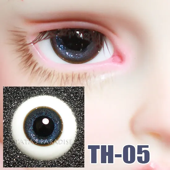 

BJD eyes 14.16mm Eyeball Sparkling Black Pupil Series Glass Eye Box for 1/3 1/4 1/6 BJD SD DD MSD MDD YOSD Uncle Doll TH-05