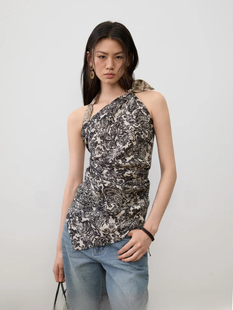 sinbos-evening-breeze-retro-casual-double-color-print-copper-ammonia-silk-square-scarf-versatile-summer-new-arrival
