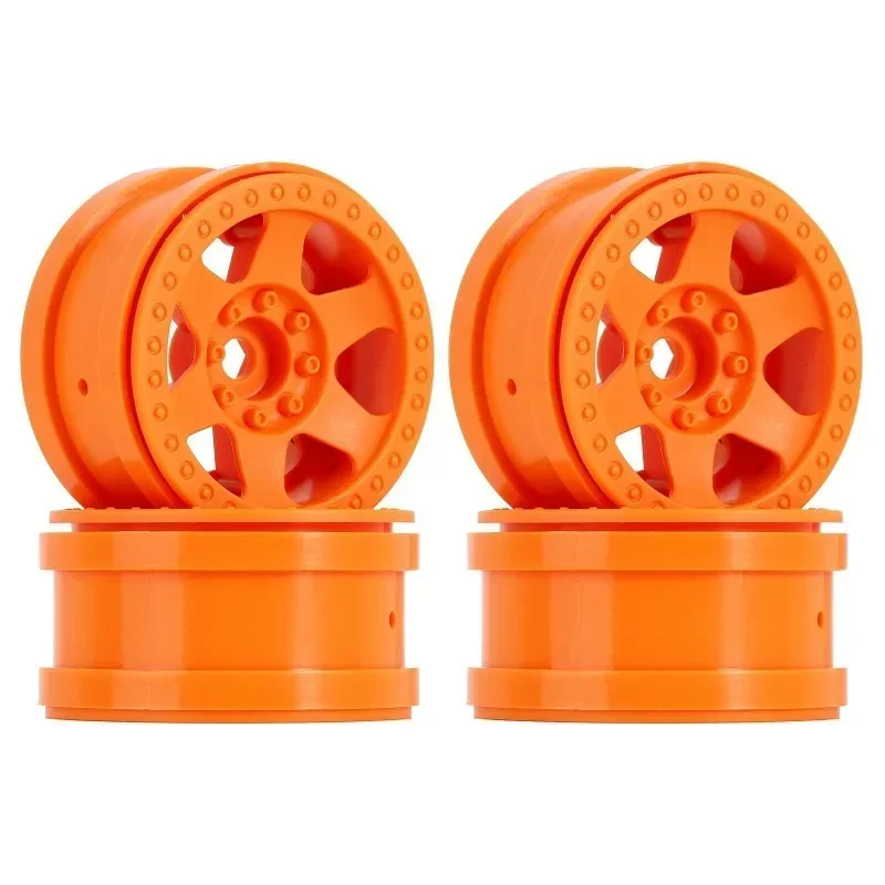 

4PCS Plastic Beadlock 2.2 Wheel Rims 64*35mm for 1/10 RC Rock Crawler Car Axial SCX10 Wraith RR10