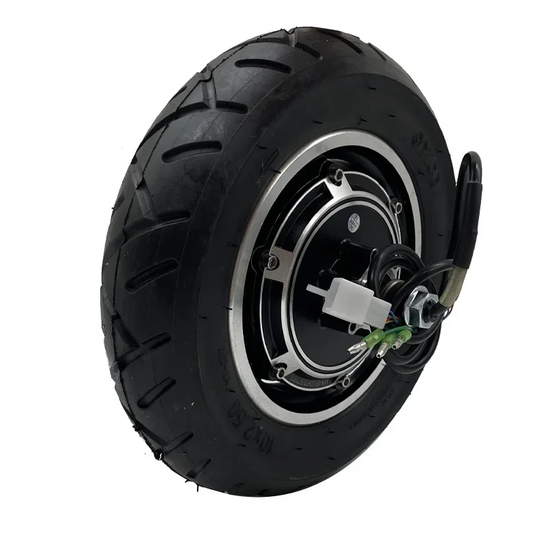 10 Inch Hub Motor Disc Brake Electric Scooter Motor 24V 36V 48V 10" Scooter Wheel Motor With Tire