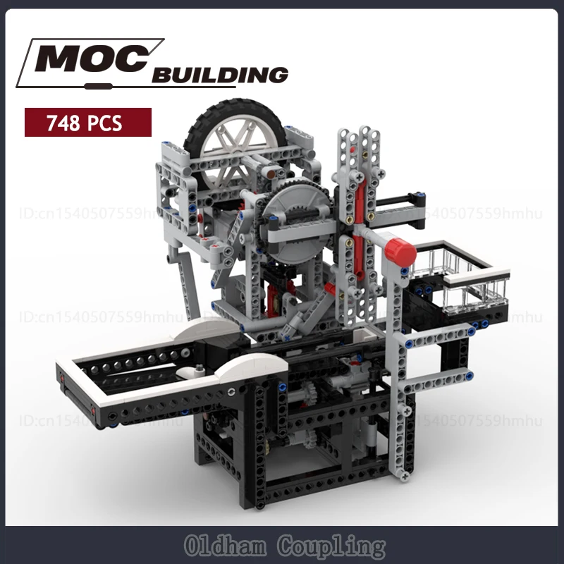 MOC Building Blocks GBC Module Model Oldham Coupling DIY Assembly Technology Bricks Collection Display Toys Creative Ideas Gifts