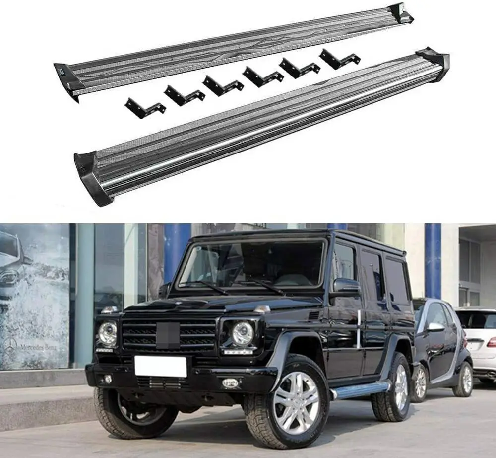 

Fits for Mercedes Benz W463 G-Class 2001-2018 Side Step Nerf Bars Running Board