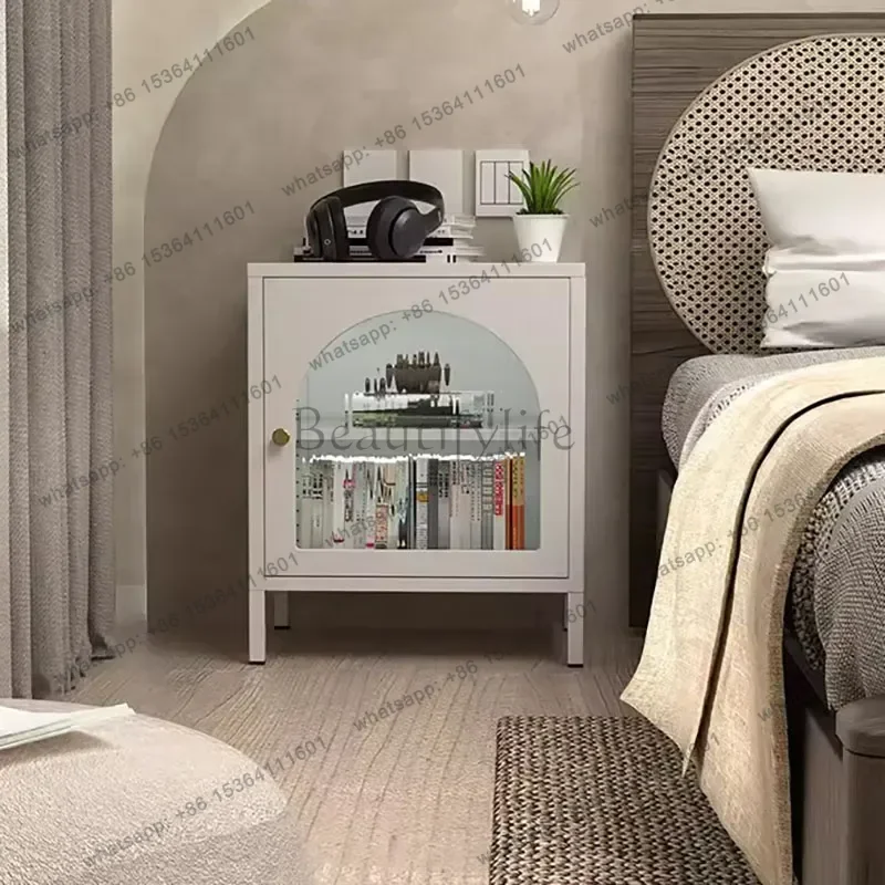 HJ Night Table Bedroom Minimalist Trendy Drawer Night Table Modern Nordic Comodini Camera Da Letto Home Furniture