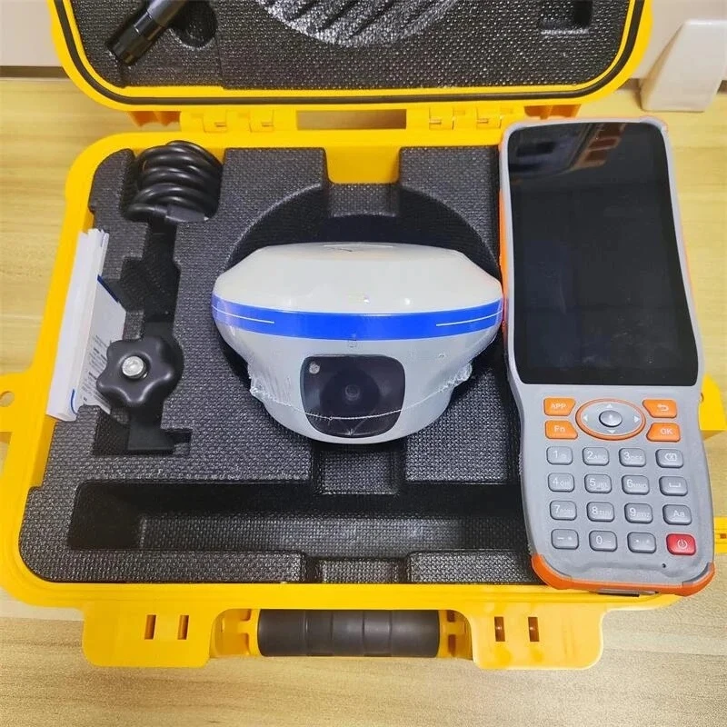 جهاز استقبال معدات المسح IBase أو Rover مجموعة كاملة I89 Gps Gnss Rtk X15، GNSS وIMU المتكاملة والكاميرات المزدوجة