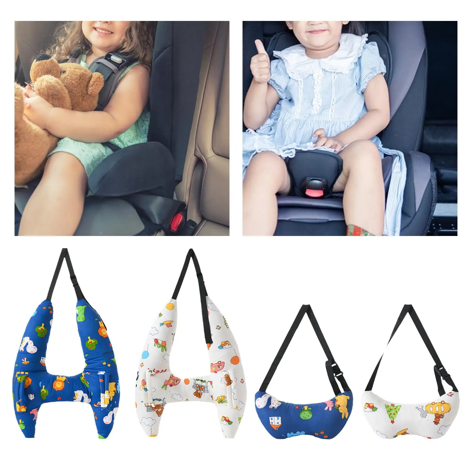 Travel Pillow Easy Installation Adults Breathable Children's Car Pillow