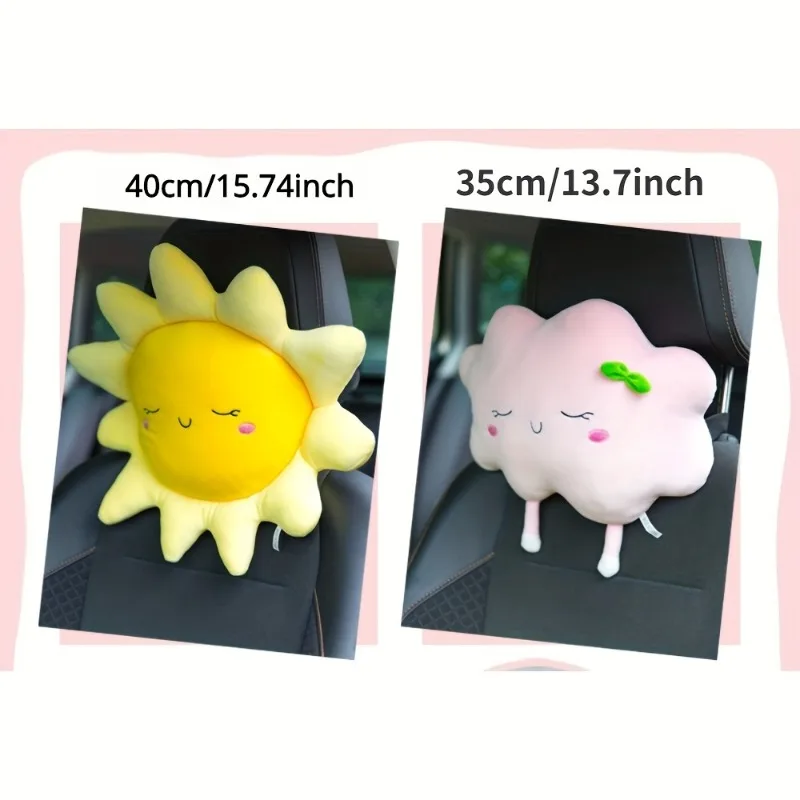 رائعتين الشمس سحابة ألعاب من نسيج مخملي وسادة جديدة لطيف الكرتون وسادة أريكة رقيق بلوشي للمنزل ديكور السرير غرفة المعيشة هدايا مريحة #2