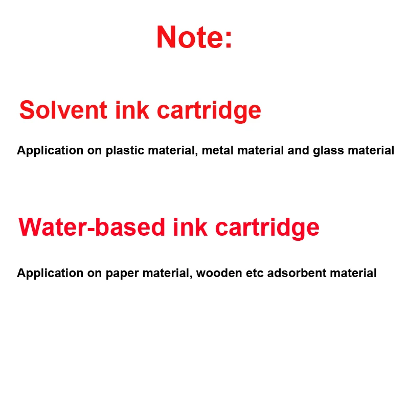 Imagem -03 - Tij Jato Térmico Mão Impressora Cartucho de Tinta Tinta à Base de Água Solvente Compatível Portátil Inkjet Coder