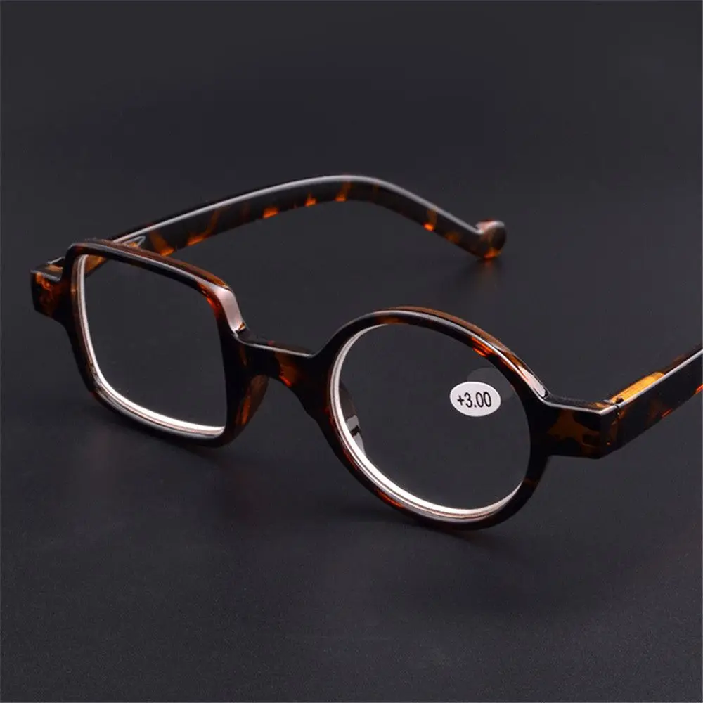 Retro Irregular Readers Presbyopic Glasses Reading Eyeglasses Round Square Frame Reading Glasses