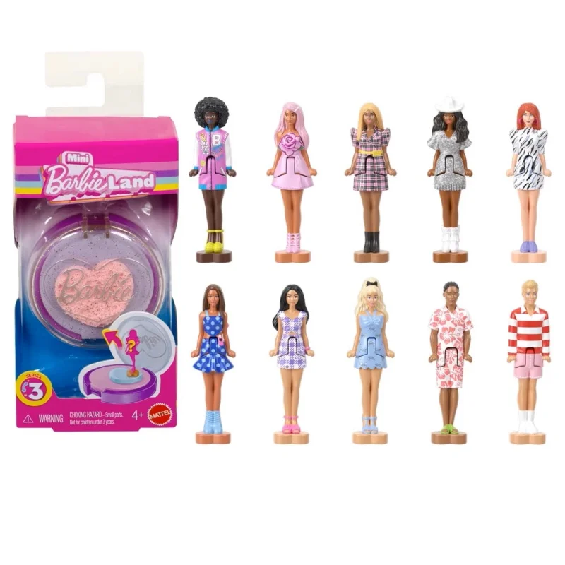 ตุ๊กตาบาร์บี้มินิใหม่ ชุดของเล่นเซอร์ไพรส์ ของสะสม ชุดเล่นสัตว์เลี้ยง พร้อมตุ๊กตาขนาด 1.5 นิ้ว ของเล่นบ้านตุ๊กตา สำหรับเด็กผู้หญิง ของขวัญวันเกิด