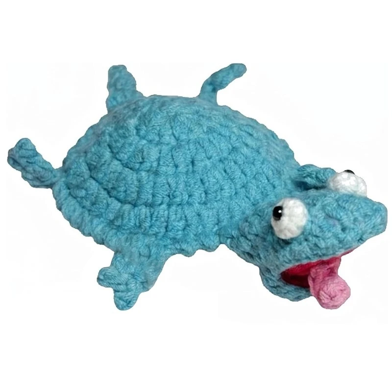 T21C Lovely Card Communication Lizard Cup Cup Handmade Silk Wire Cup Flame-Proof Box-Covered Food Cup Cup Blue