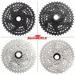 SUNRACE MTB 8 speed cassette wide ratio 11-32T/40T/42T mountain bike cassette ultralight bicycle freewheel bike part