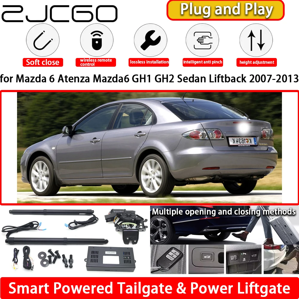 for Mazda 6 Atenza Mazda6 GH1 GH2 Sedan Liftback 2007-2013 Automatic Electric Powered Tailgate Power Liftgate Tail Gate Lift Kit
