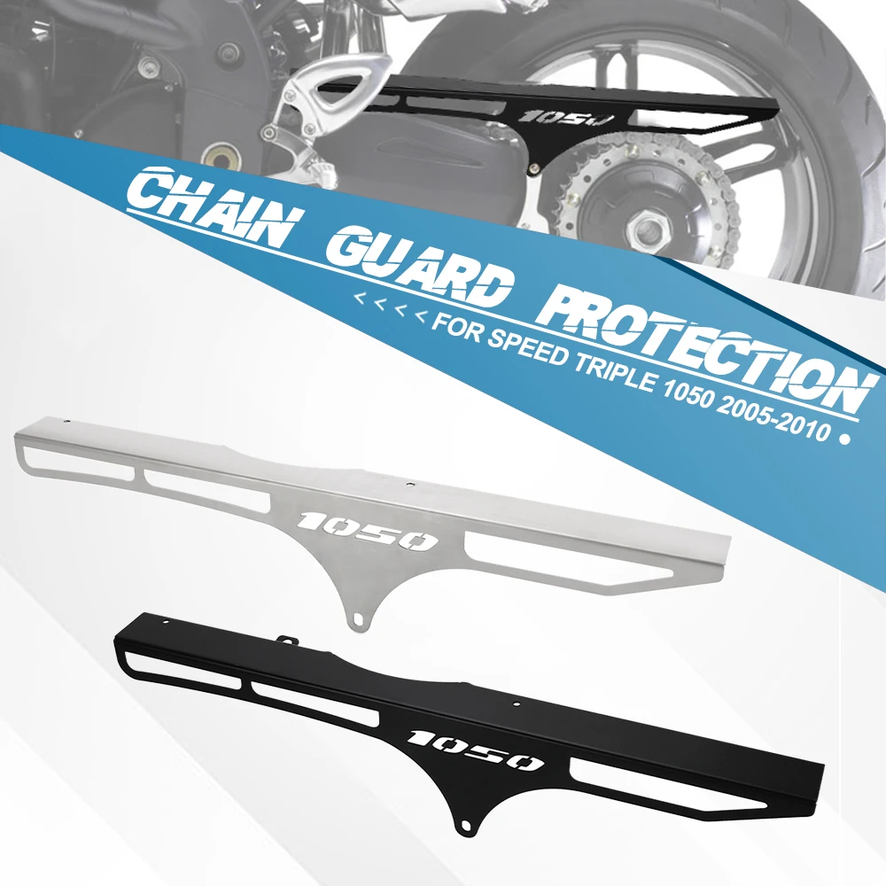 

Chain Cover Protective Guard Trim Panel Accessories FOR SPEED Speed Triple 1050 speed triple1050 2005 2006 2007 2008 2009 2010