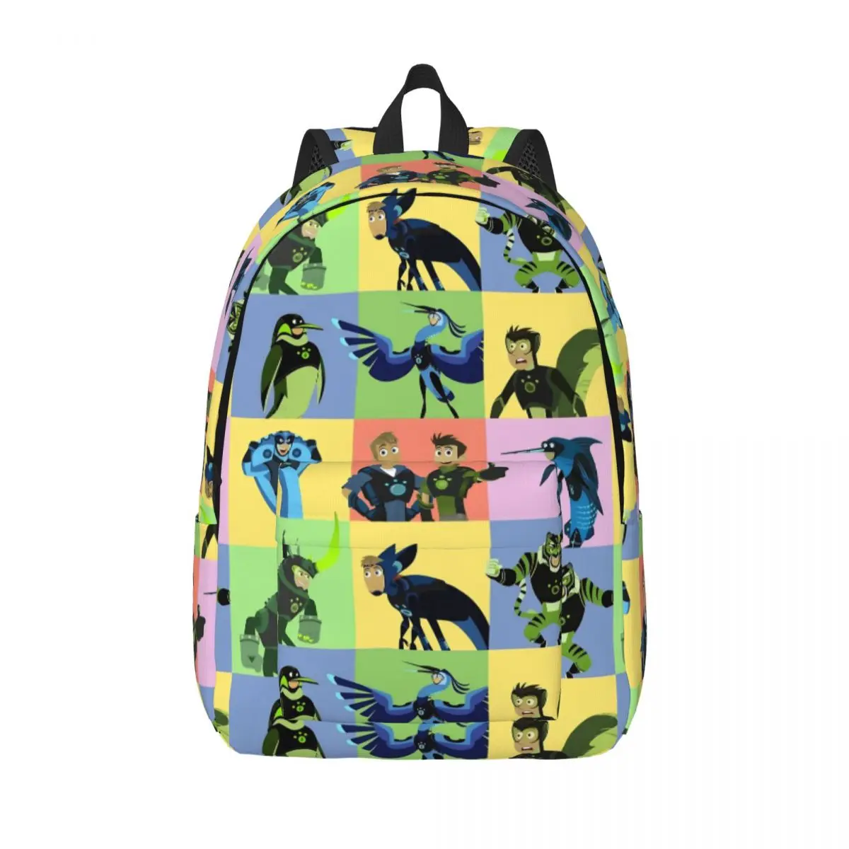 Wild Kratts for Teens Student School Bookbag Animals Cartoon Daypack Middle High College Sports