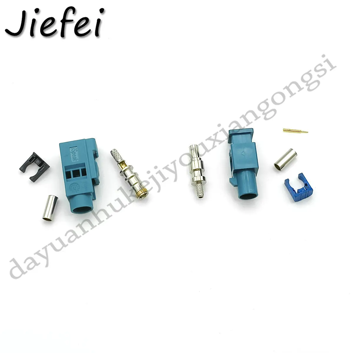 Imagem -06 - Conector Coaxial rf para Cabo Macho e Fêmea Plug Crimp Adaptador Coaxial Rg174 Rg316 Lmr100 100300 Pcs