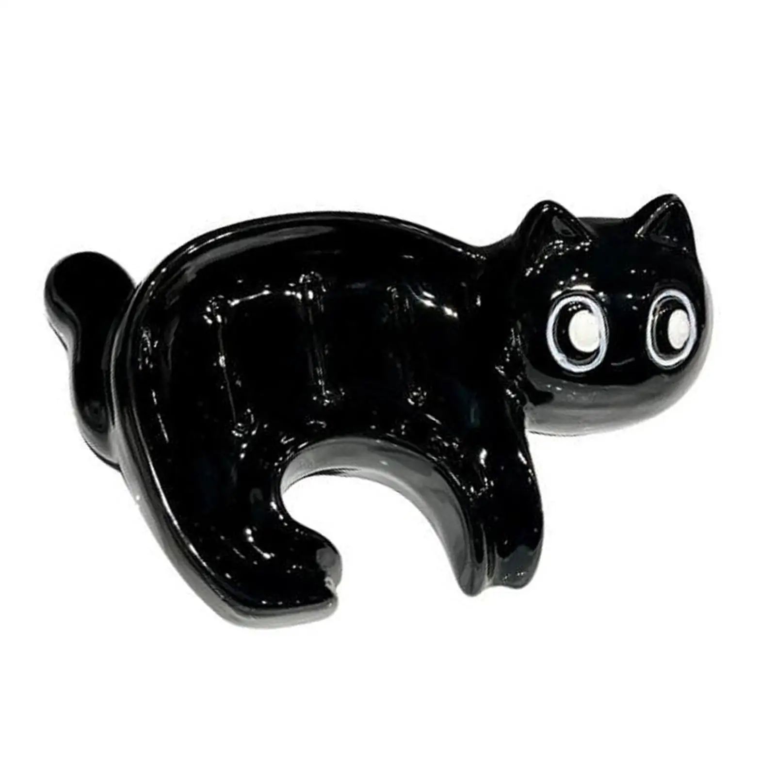 Soap Dish Cartoon Animal Cat Shaped Housewarming Gift Ceramic Space Saving Soap