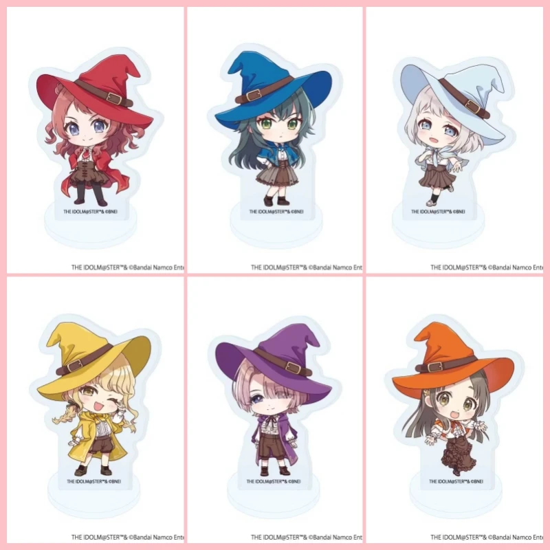 

Anime School idol master Saki Hanami Temari Tsukimura Kotone Fujita Mao Arimura magic ver Cute Acrylic HD Stand desktop Decor