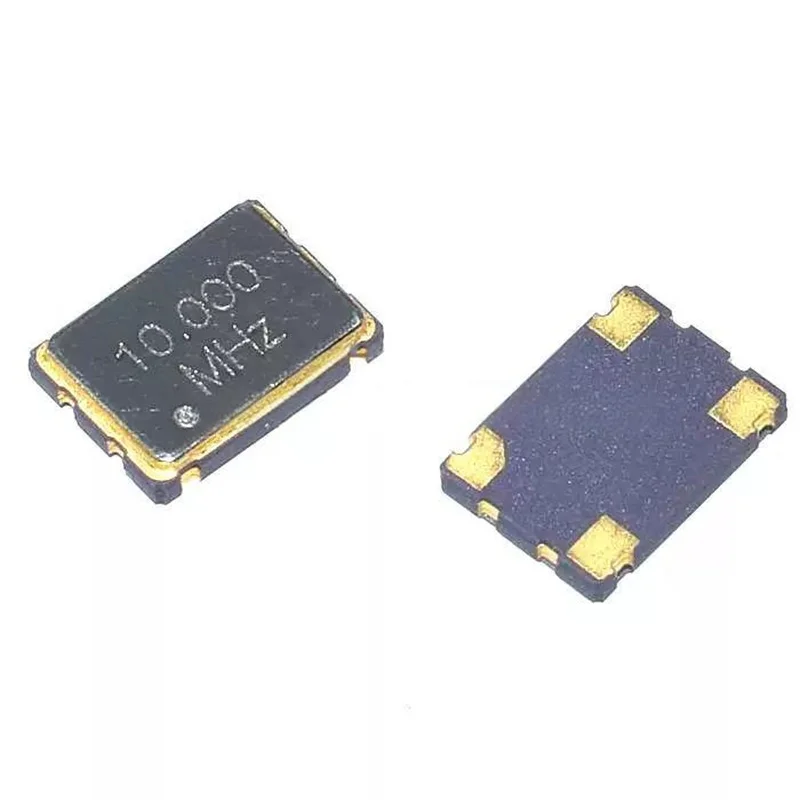 10 pz 5032 SMD Passivo Oscillatore A Cristallo 4PIN Al Quarzo 8 Mhz 9.84375 Mhz 10 Mhz 24 Mhz 25 Mhz 11.0592 Mhz 12 Mhz 13.56 Mhz 16 Mhz 20 Mhz