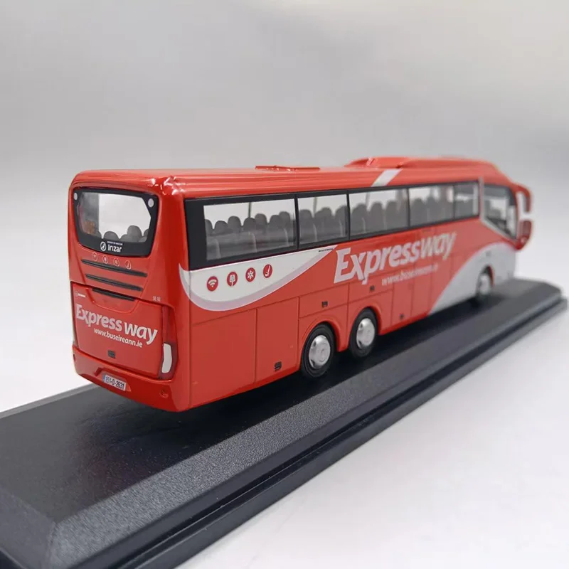 دييكاست الأصلي 1:76 مقياس سبيكة اكسبرسوواي عالية السرعة حافلة لعبة صغيرة سيارة محاكاة النموذج الكلاسيكي هواية والمقتنيات تذكارية