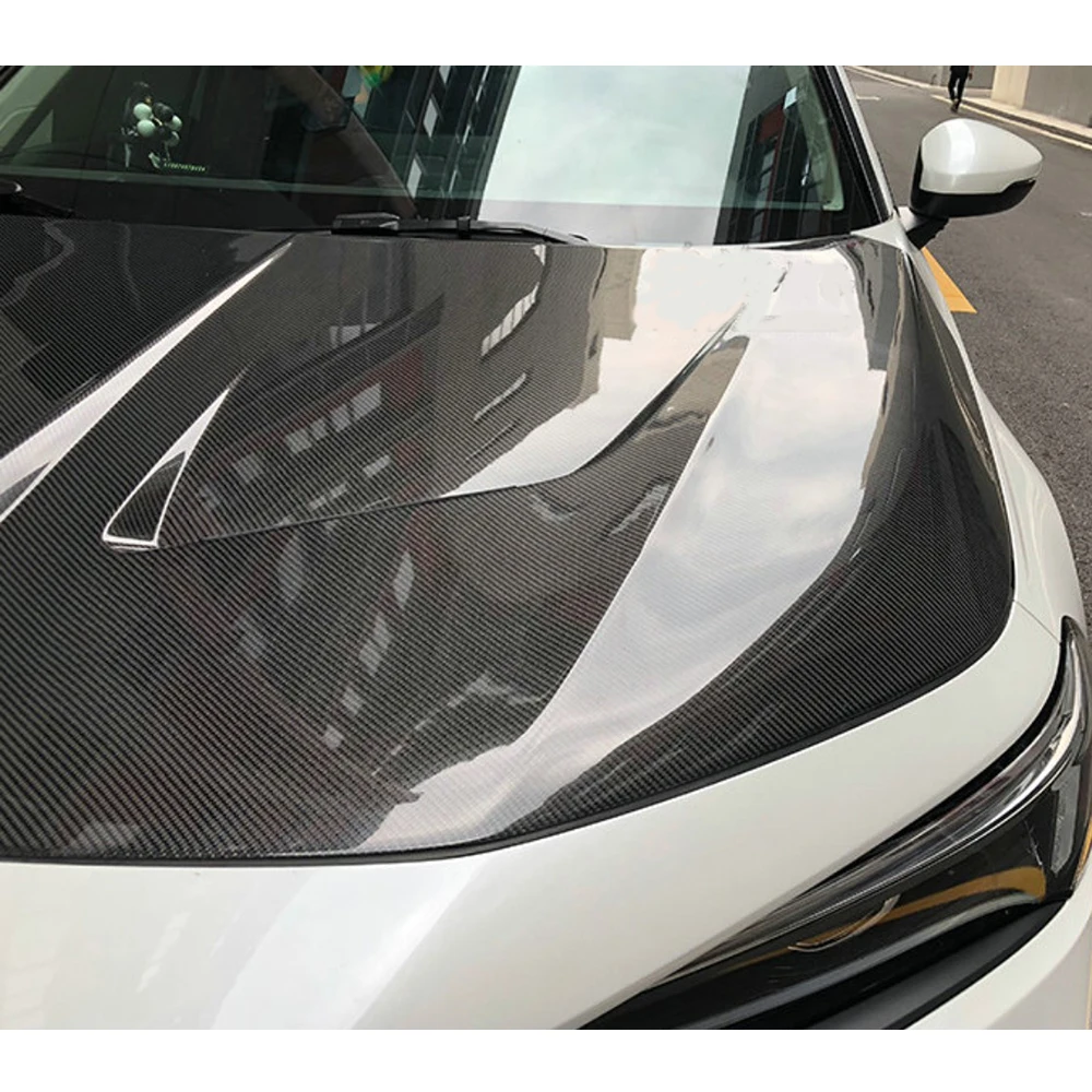 

Carbon Fiber Front Engine Bonnet Vented Hood For Honda Civic 11th 2022 100% tested well