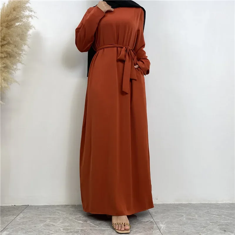 Ramadan Robe Maxi musulmane caftan turquie arabe vêtements islamiques femmes dubaï Eid Abaya Robe de soirée Robe Femme Musulman robes