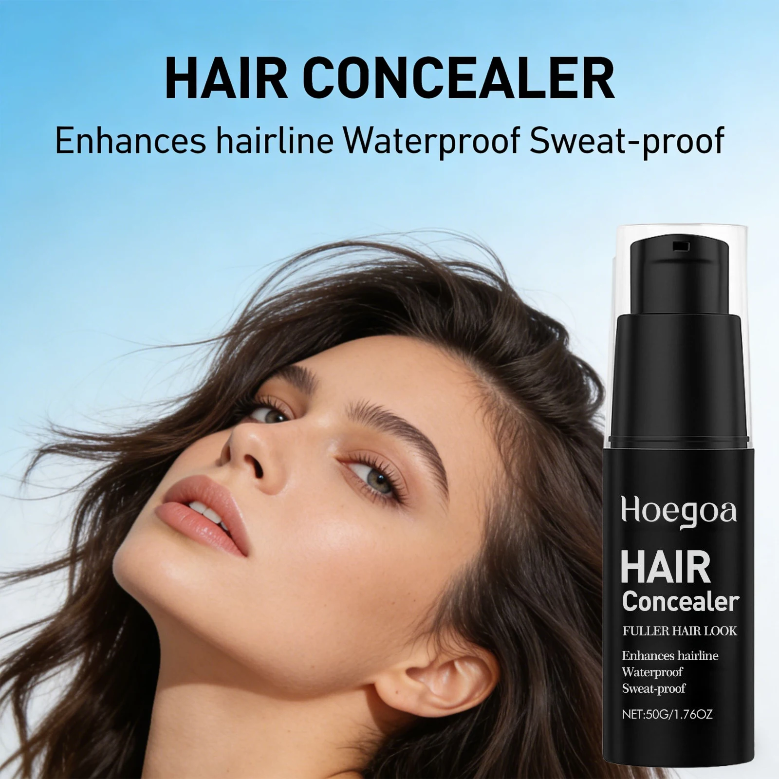 

Hair Concealer Hair Line Shadow Instant Conceals Hair Root Forehead Hair Coverage Waterproof Hair Loss Conceale Fluffy Hair Care