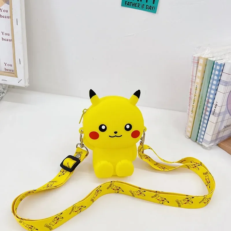 Sac à Dos Pokémon Pikachu pour Enfant, Porte-Monnaie Mignon, Dessin Animé Kawaii, à la Mode, Cadeau de Vacances pour Fille