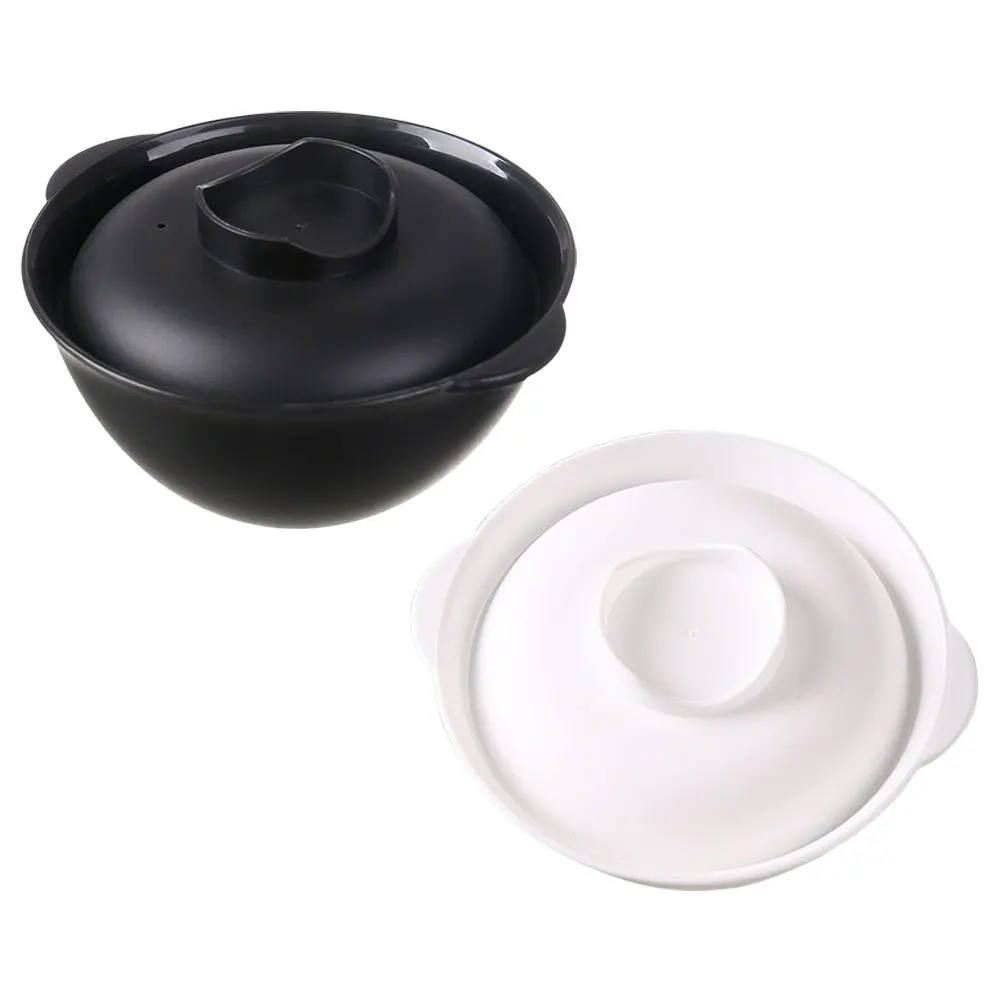 2 قطعة وعاء 10.6 بوصة الميكروويف آمنة المعكرونة حاوية حساء قابلة لإعادة الاستخدام وعاء تقديم الطعام لمطعم المنزل