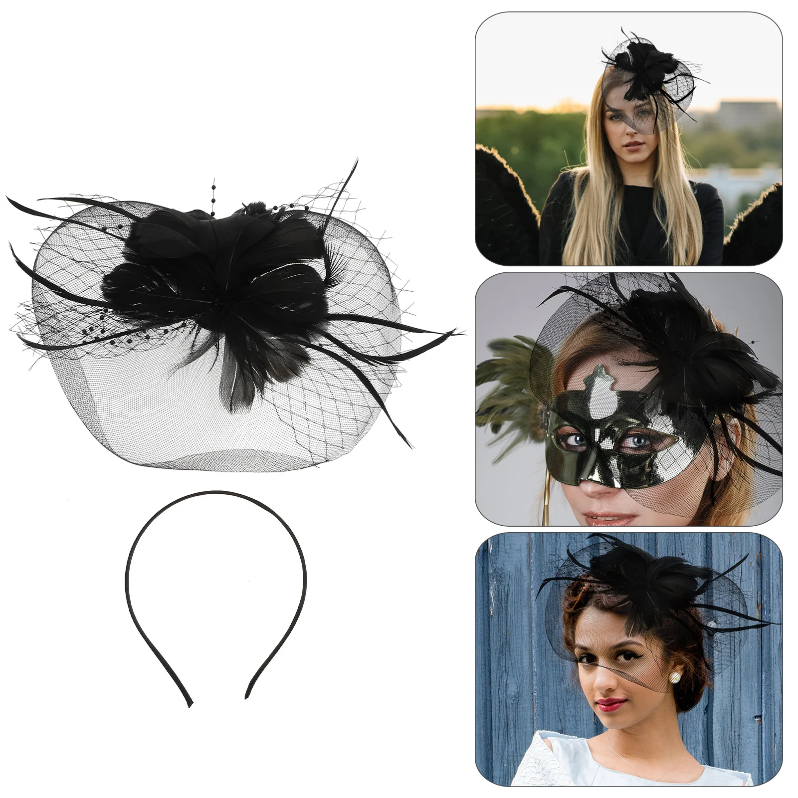 

1pc Festival Hair Hoops Halloween Headdress Party Wear Costume Prop Decorative Hairband For Cosplay Carnival