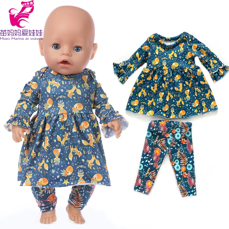 43cm Baby Doll Riding Clothes for Babynew Born Doll Clothes 18 Inch American OG Girl Doll Jacket