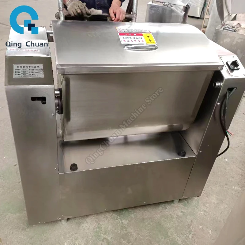 خلاط العجين التجاري الفولاذ المقاوم للصدأ الصامت 25 كجم أربعة وعقدة المياه المعكرونة الخبز العجن خلاط #2