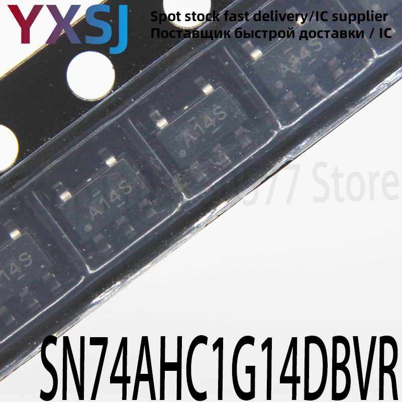 20piece New original SN74AHC1G14DBVR SOT23-5 Single-channel Schmitt trigger inverter brake chip