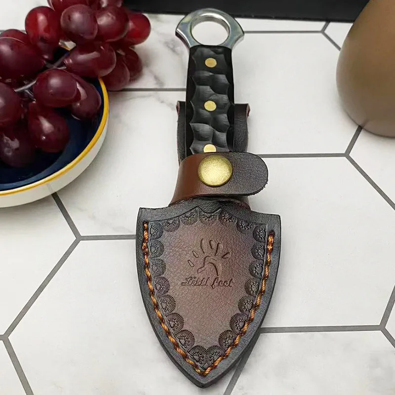 Outdoor Mini Mountaineering Wild Fishing Specialized Shovel Steel Solid Wood Handle Small Shovel Tools