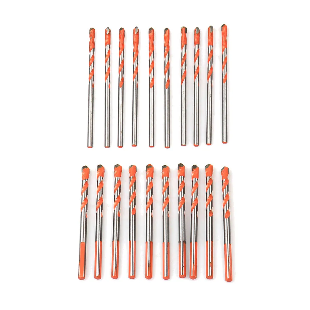 

1Set Professional Drill Bits Durable Alloy Trigonal Concrete Electric Drilling Bit Punching Tool Replacements Household