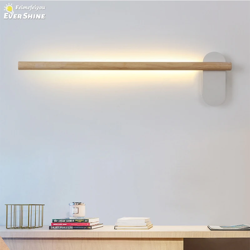 

Nordic LED Wall Lamp Interior Lighting Bedroom Bedside Fixture Living Room Study Modern Home Decoration Wall Light Sconces