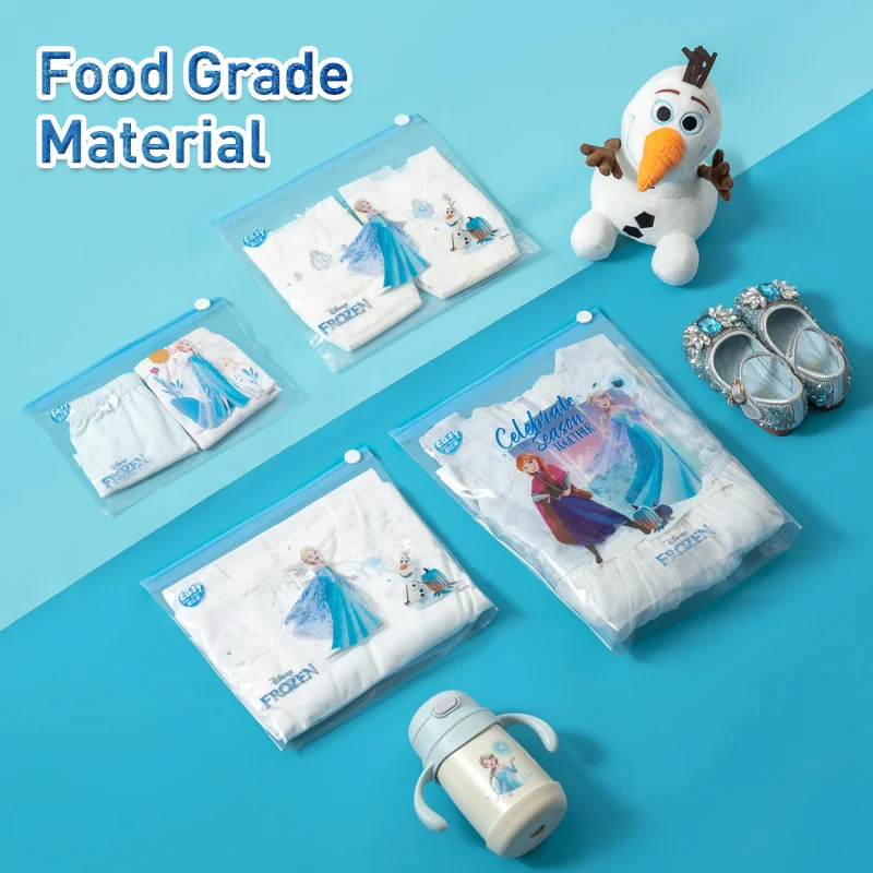 10 30PCS Travel Ziplock Bag PE Storage Bag Plastic Slider EVA Clear Bag Ziplock Bag Waterproof Packaging Bag