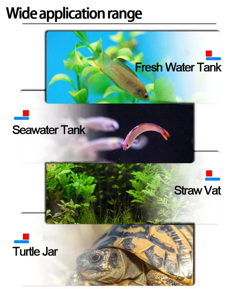300 واط سخان حوض سمك صغير سوبر شاشة ديجيتال صغيرة ترموستات التيتانيوم سخان حوض السمك سخان قابل للتعديل #4
