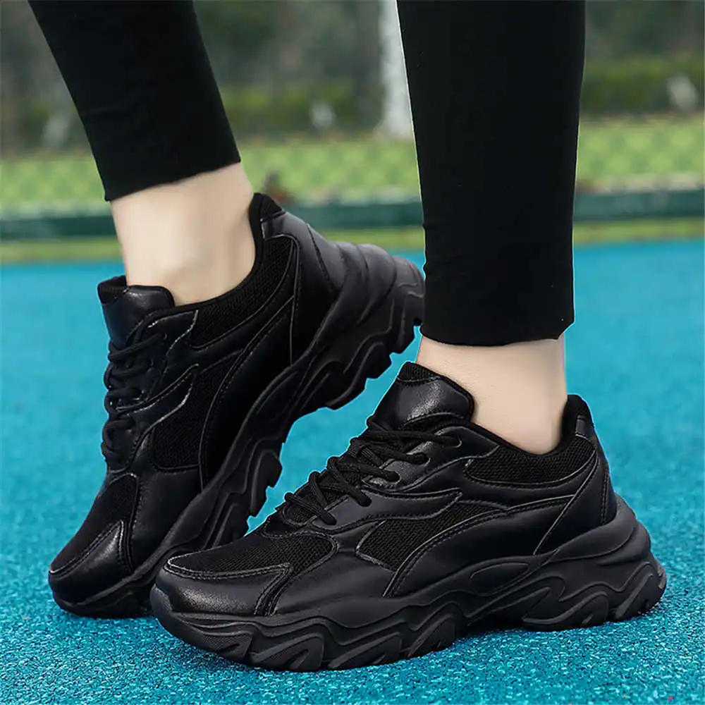 37-38 Round Tip Men's Sneakers 38 Size Woven Trainer Shoes Best Sold Sports Super Offers Joggings High Brand Fashion Runing - Image 5